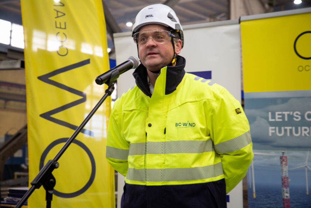 Pete Geddes, Dyrektor Projektu BC-Wind, Ocean Winds